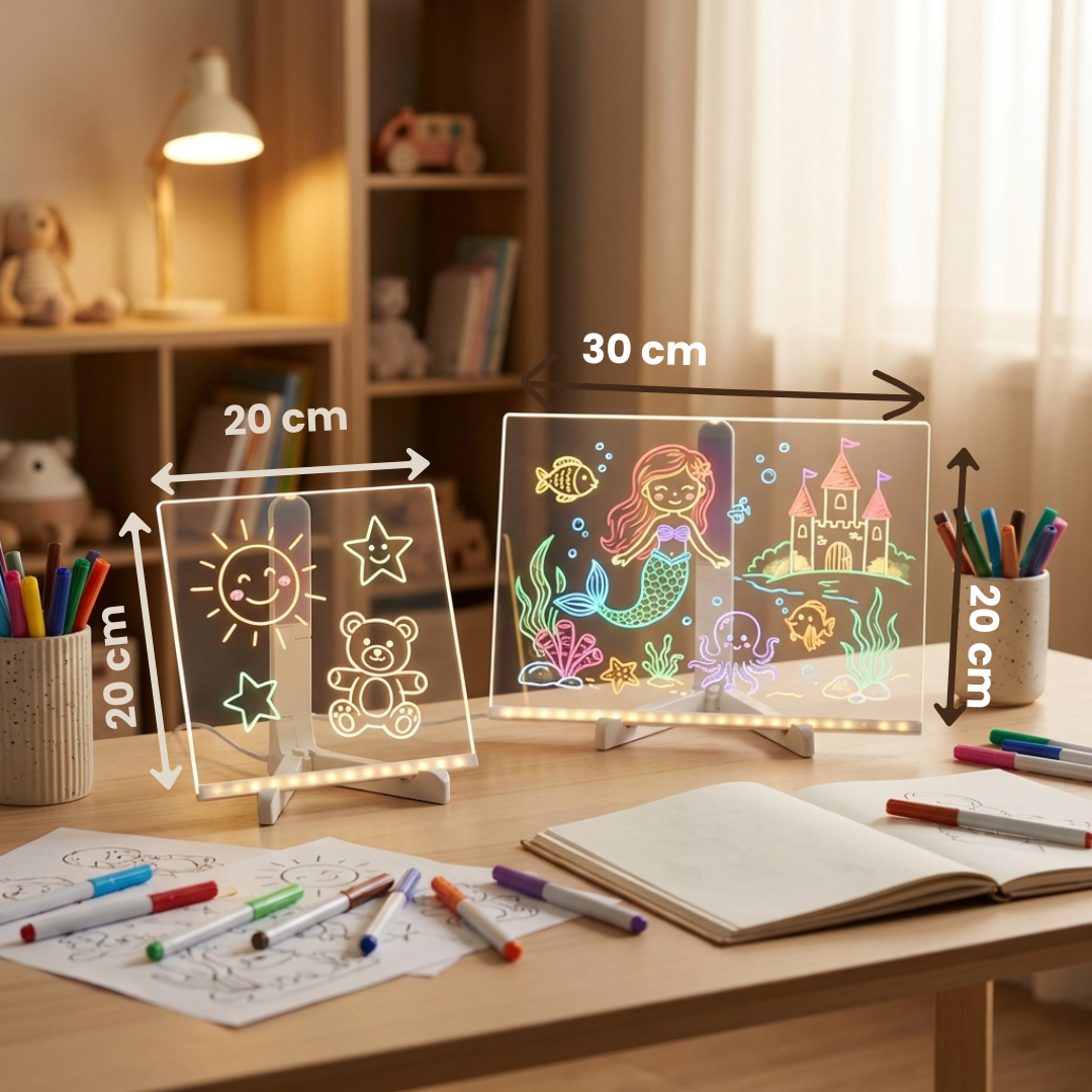 Tablette LED magique