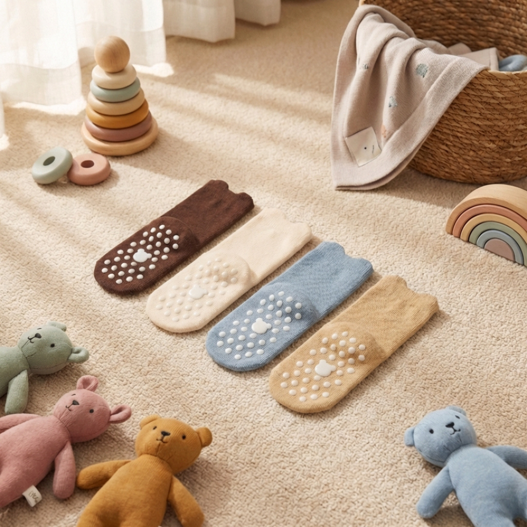 Chaussettes antidérapantes Kideo