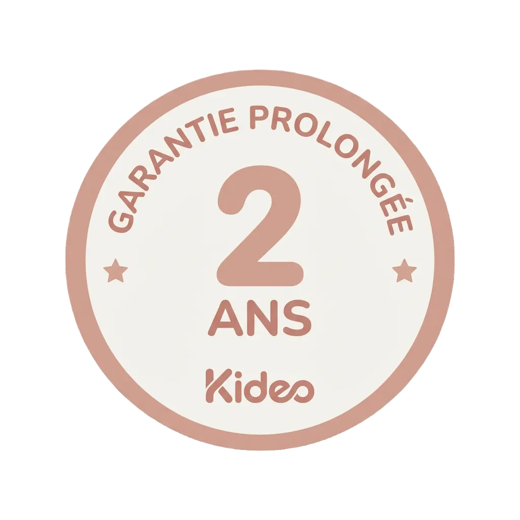 Garantie prolongée : 2 ans