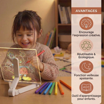Tablette LED magique