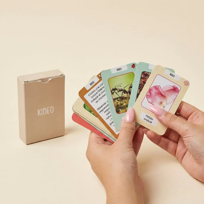 Mission cards in hand