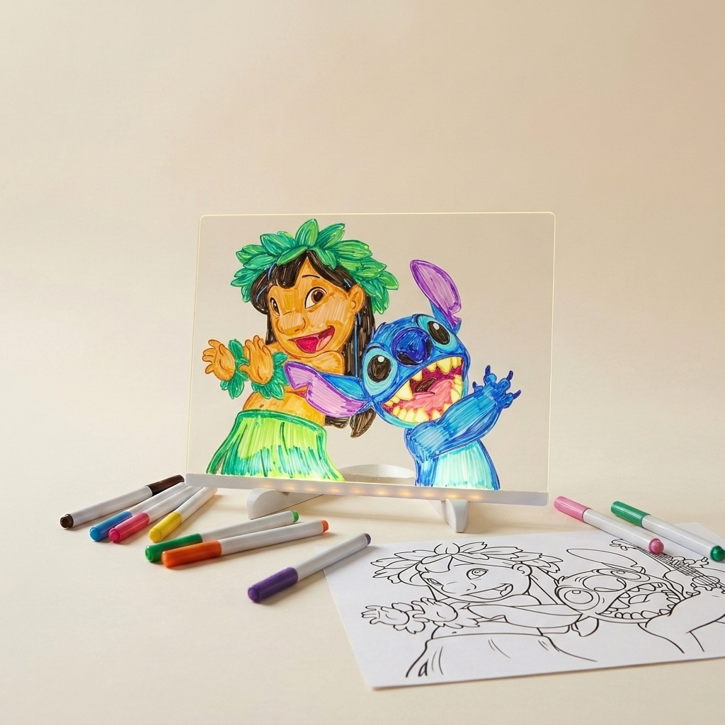 Tablette LED magique
