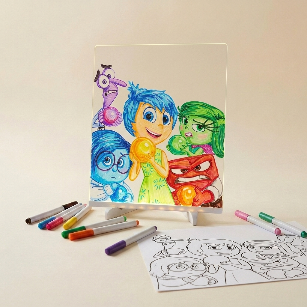 Tablette LED magique