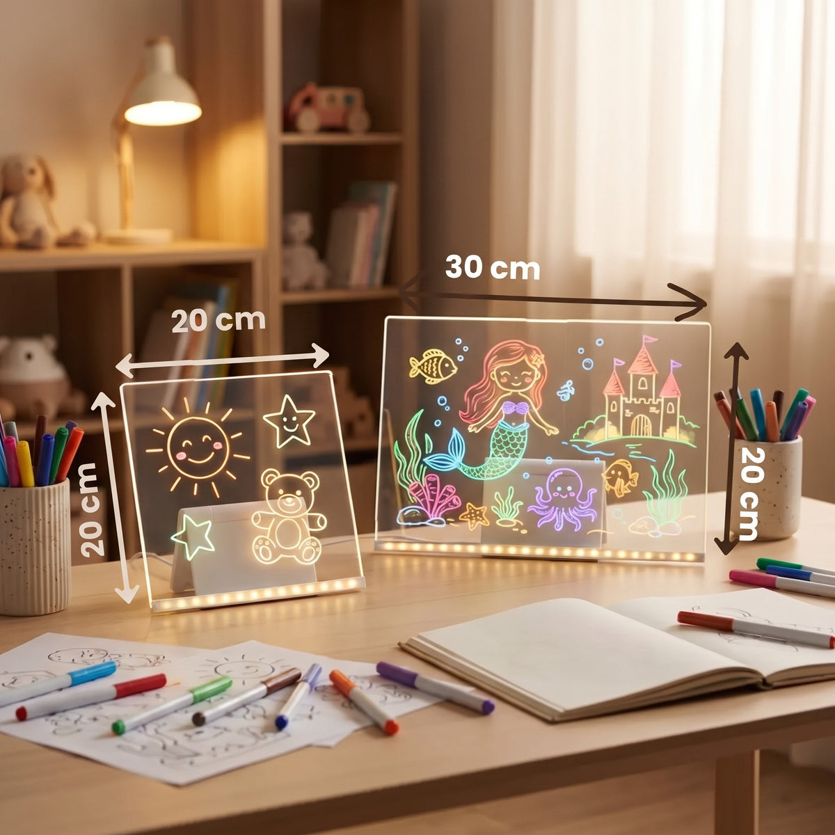 Magic LED tablet