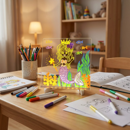 Tablette LED magique